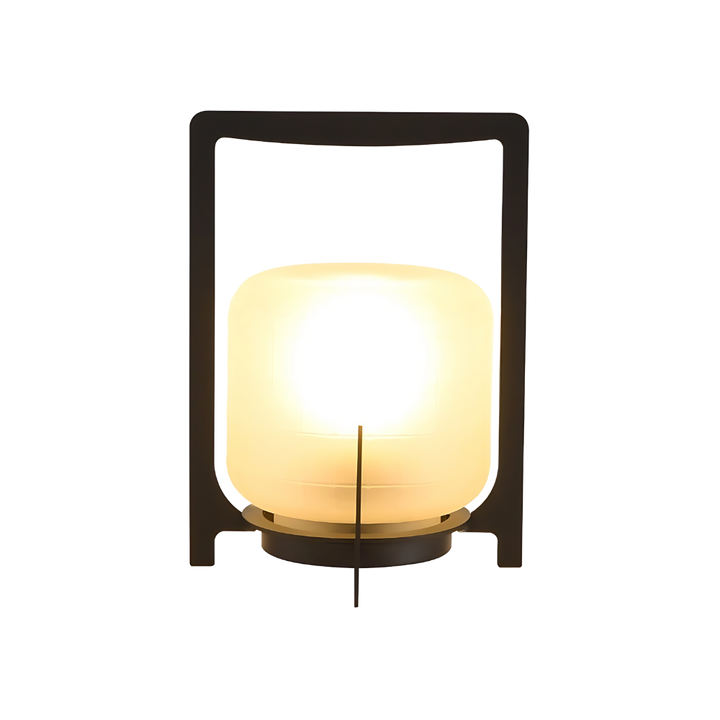 Solar-powered table lamp in lantern style – Sustainable LED lighting for garden &amp; patio