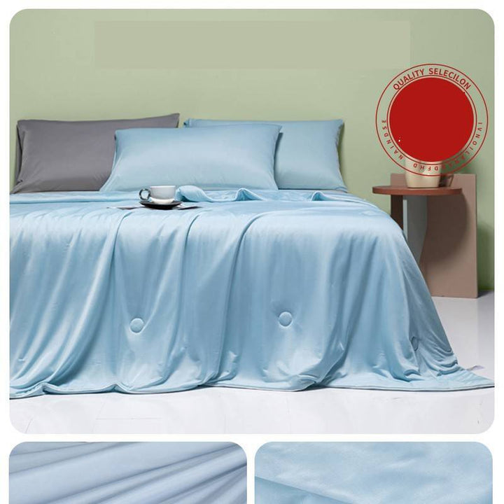 Cooling blanket for restful summer nights 