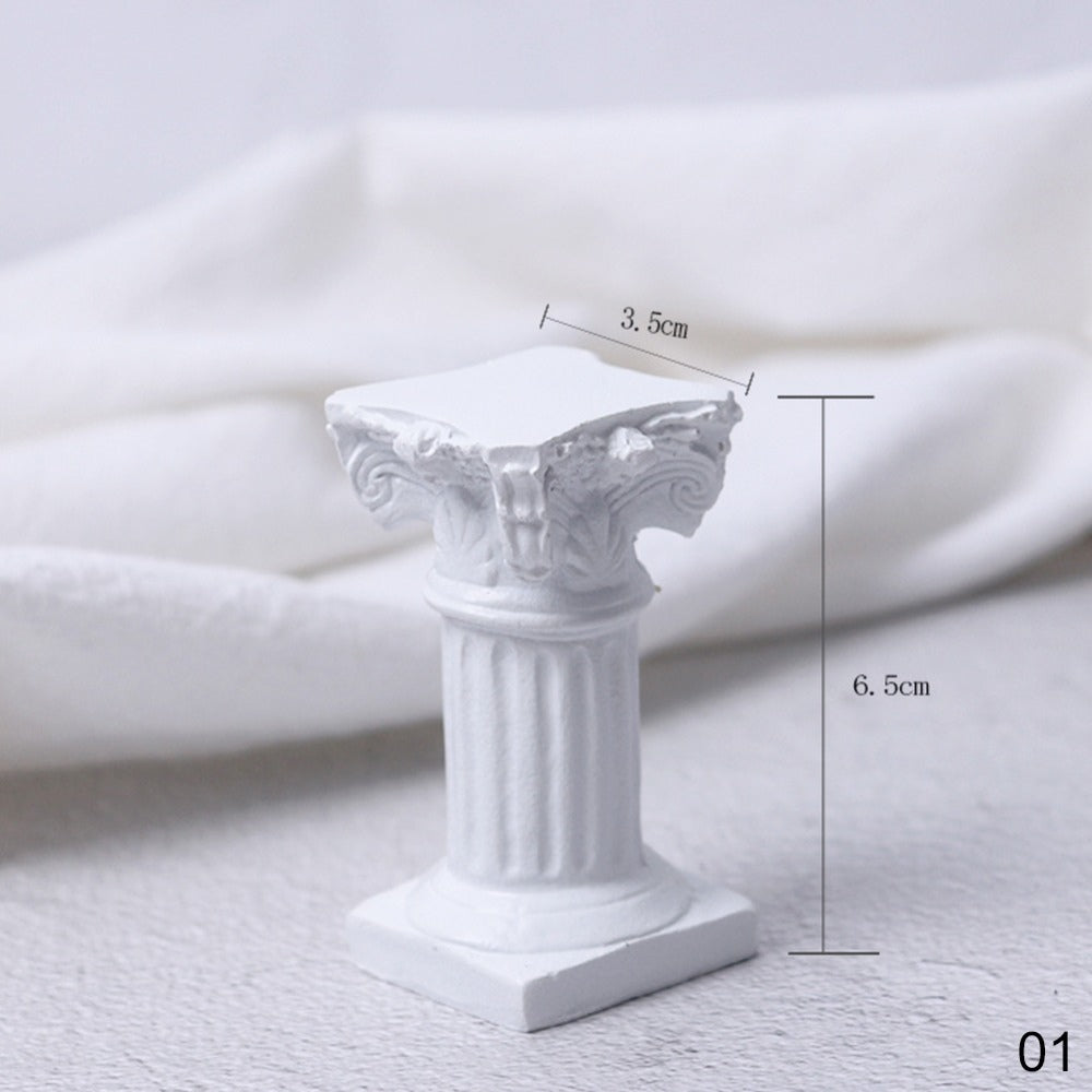Keramik-Kerzenhalter Light Academia Design