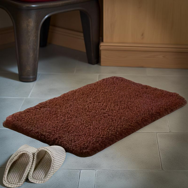 Bath mat – highly absorbent and non-slip for a dry bathroom