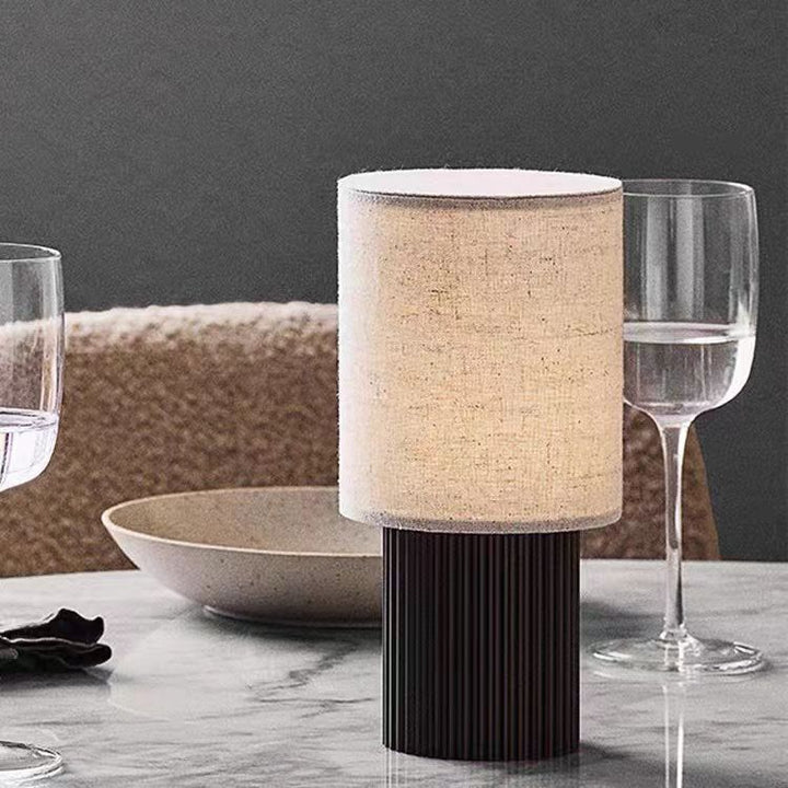 Portable Wireless Table Lamp Canvas Design