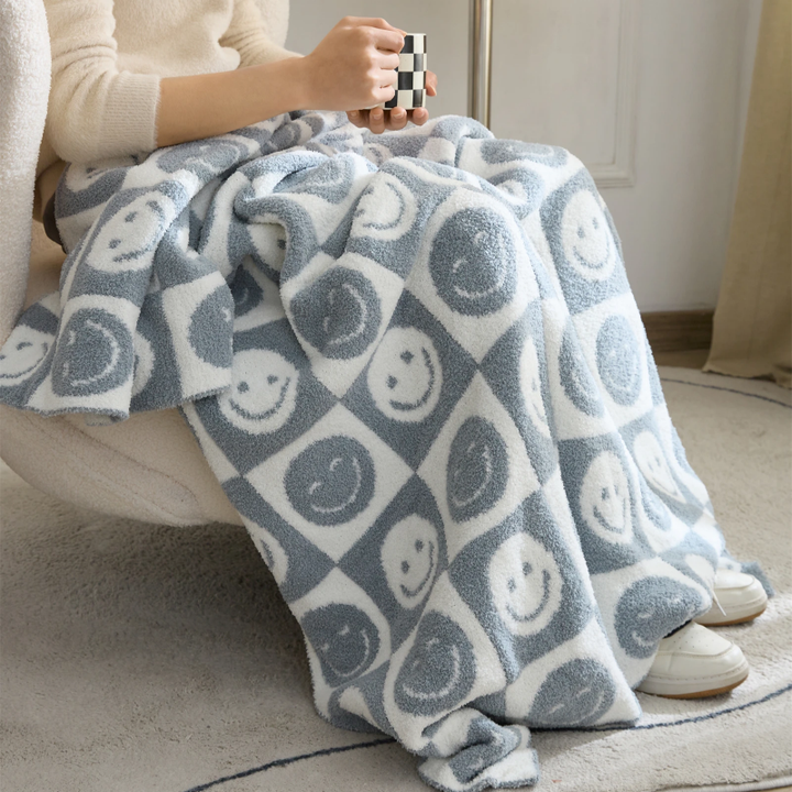 Fleece-Wohndecke Indie Ästhetik Design