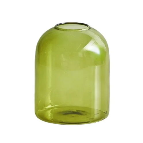 Glasflaschen-Kerzenhalter