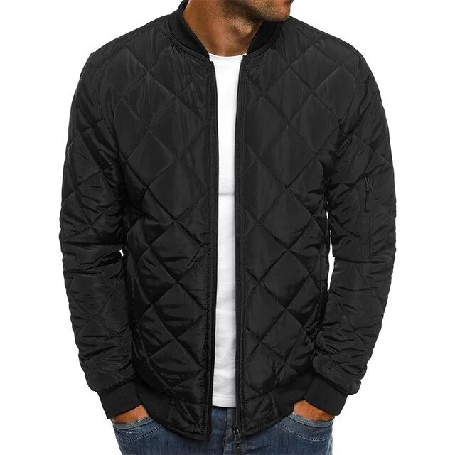 Women's Bomber Jacket with Zipper in a Casual Design 