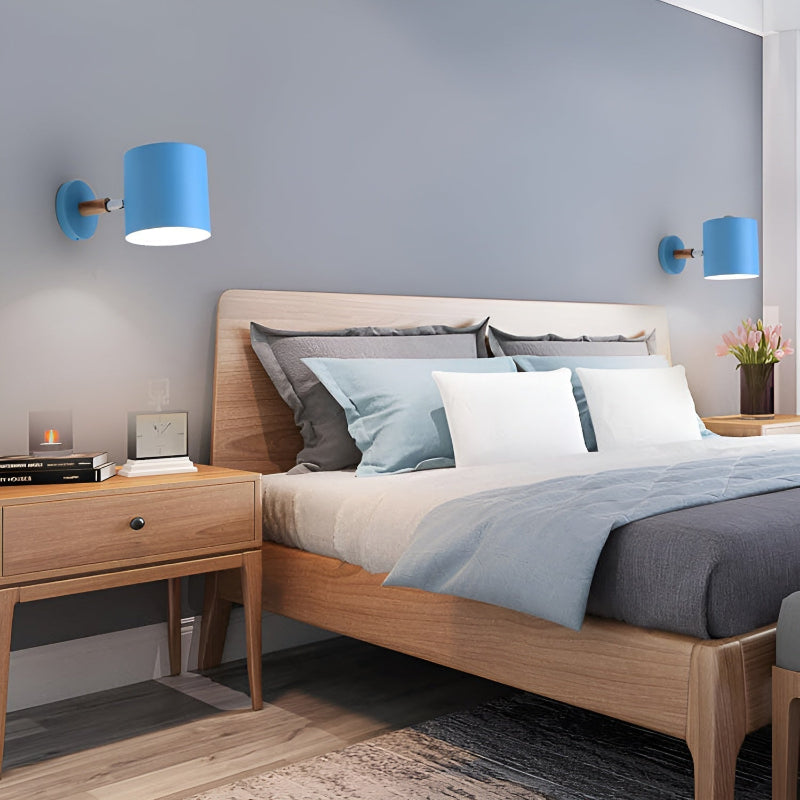 Nordic style pastel wall light - modern color accent