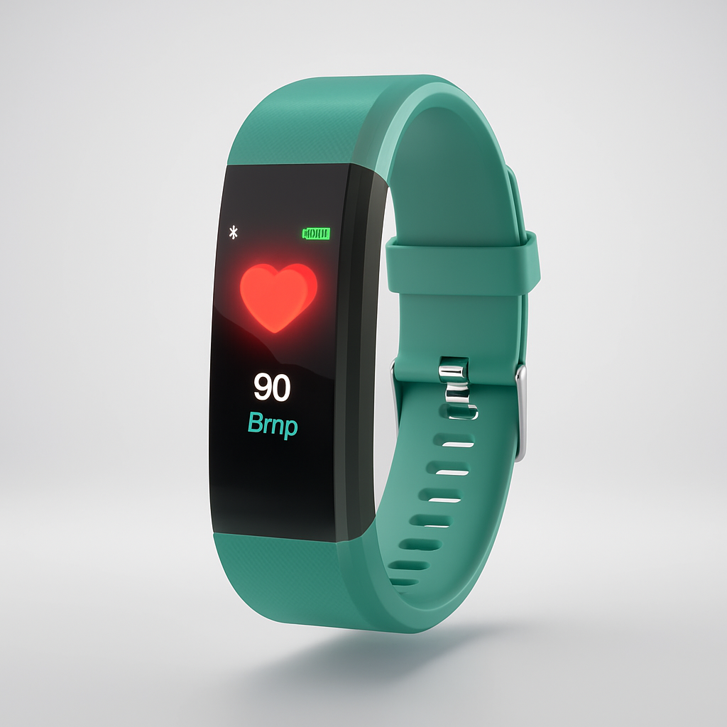 Smartwatch fitness tracker with activity and health functions