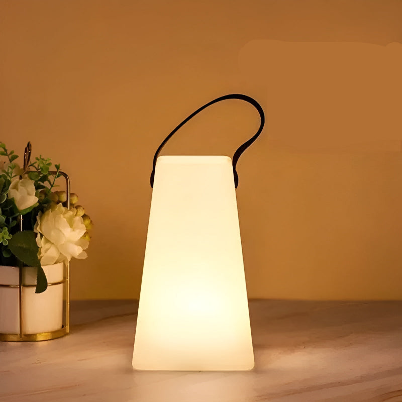 Waterproof wireless LED table lamp with 16 colors, dimmable &amp; portable for indoor &amp; outdoor use
