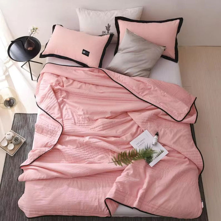 Cooling summer blanket – Breathable blanket for refreshing nights