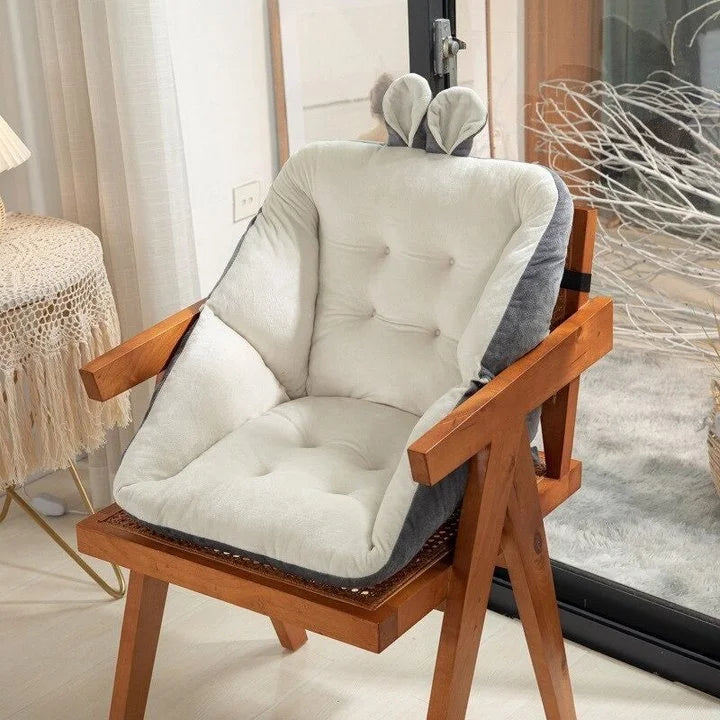 Ergonomic seat cushion for office and home