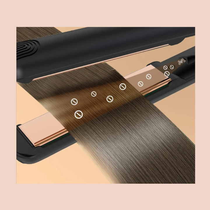 Dual styler for women – straightener and curling iron in one device