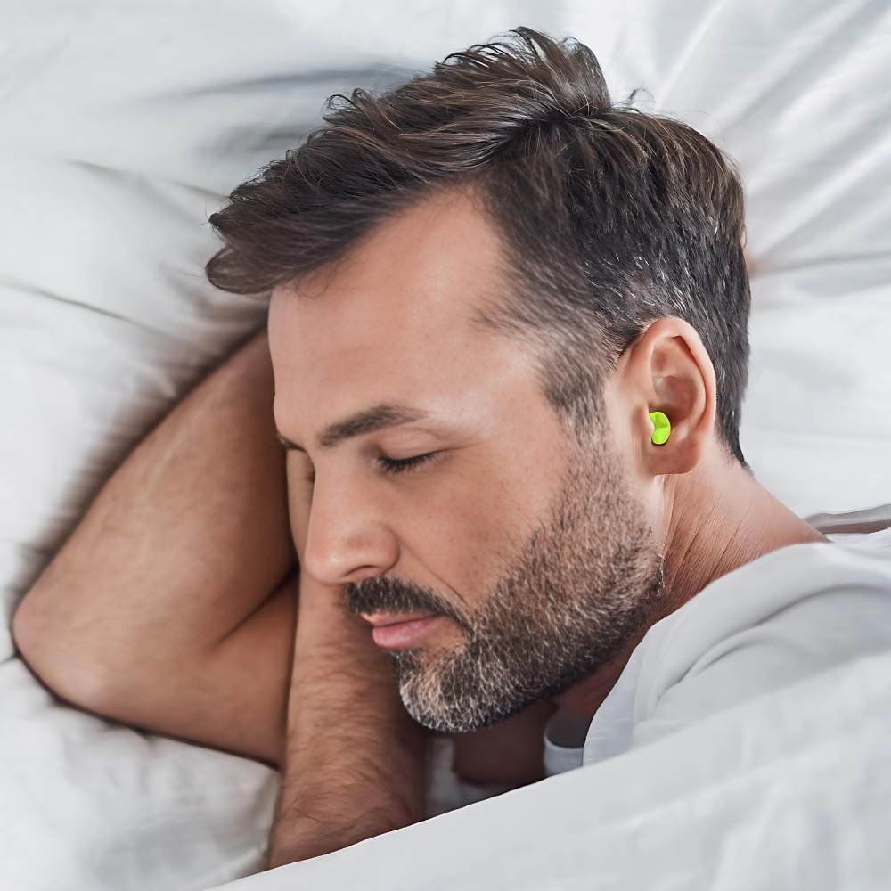 Noise-blocking, waterproof earplugs for sleeping and traveling