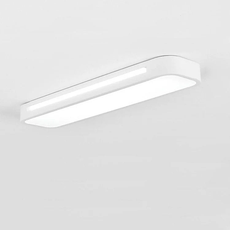 Nordic LED ceiling light – elongated, dimmable &amp; modern
