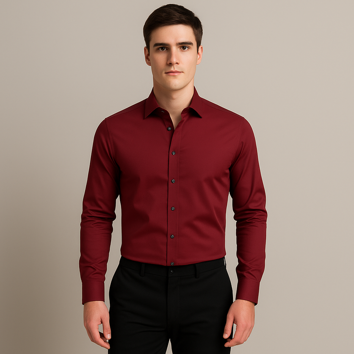 Men's business shirt with stretch 