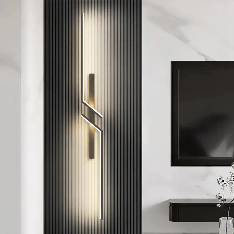 Modern wall lamp with artistic flair