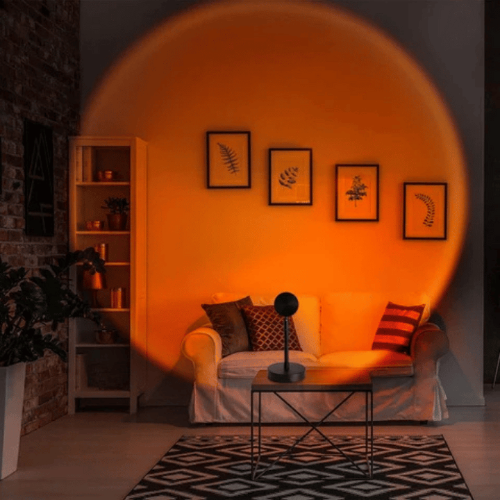 LED Sunset Projector Lamp - For a relaxed atmosphere