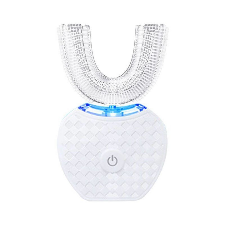 Ultrasonic toothbrush for 360° cleaning