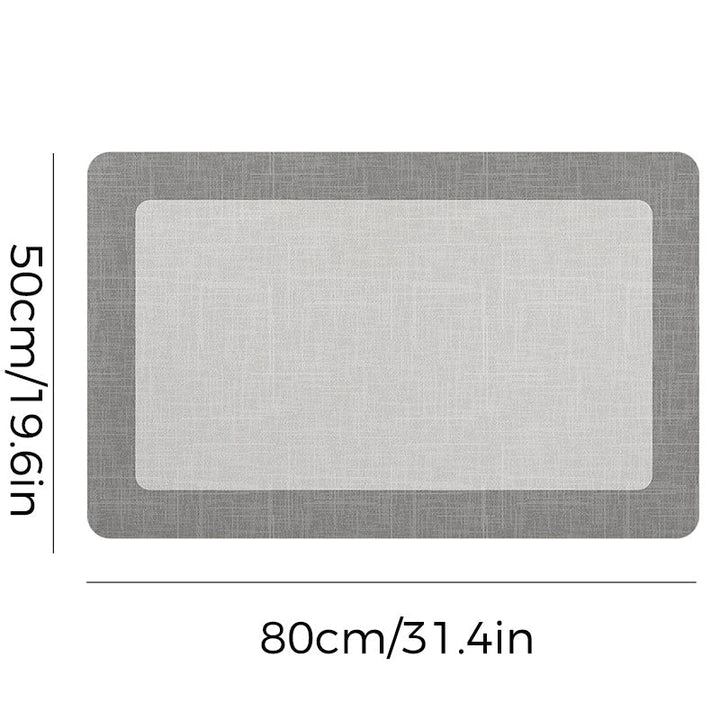 Minimalist Non-Slip Bathroom Mat – Super Absorbent &amp; Quick Drying