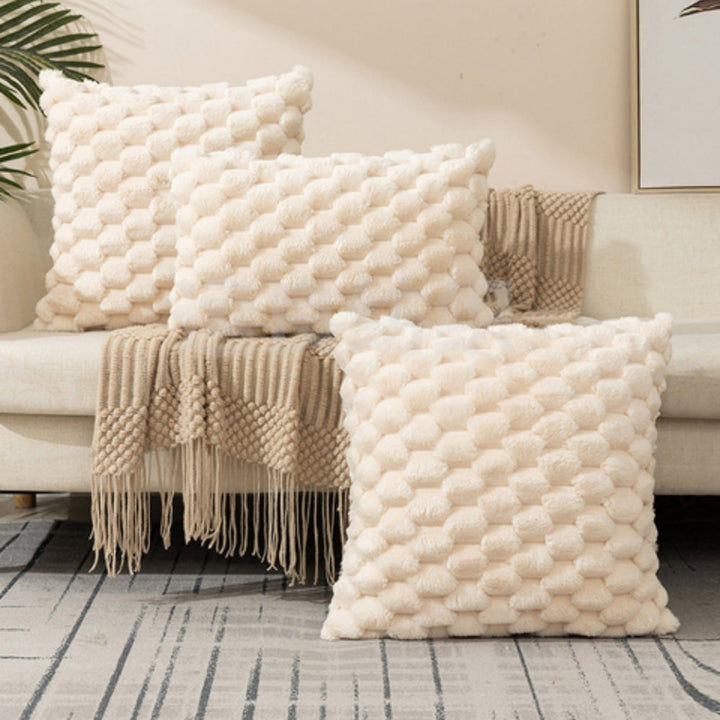 3D textured cushion cover – Decorative cover