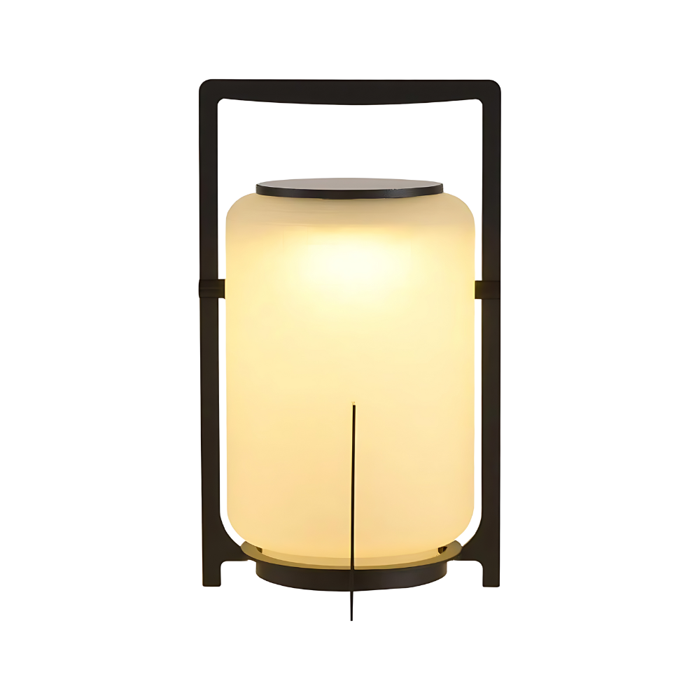 Solar-powered table lamp in lantern style – Sustainable LED lighting for garden &amp; patio