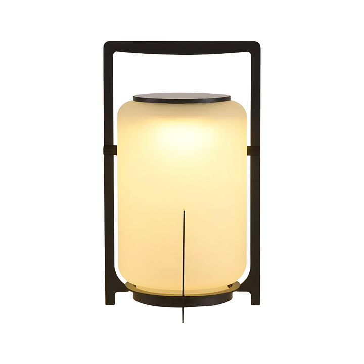 Solar-powered table lamp in lantern style – Sustainable LED lighting for garden &amp; patio