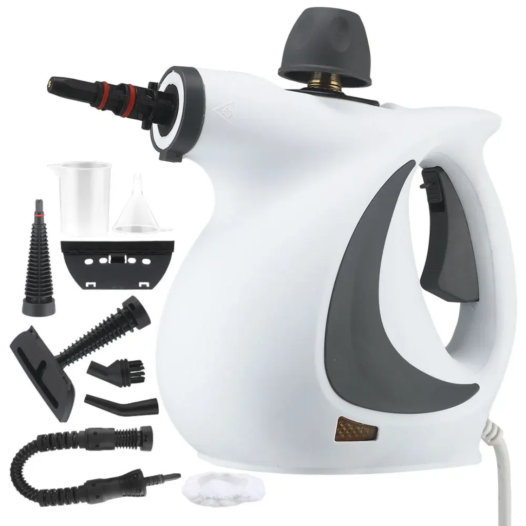 10-in-1 steam cleaner for versatile applications
