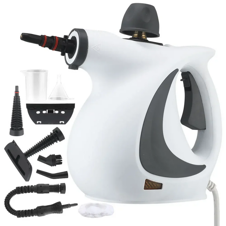 10-in-1 steam cleaner for versatile applications