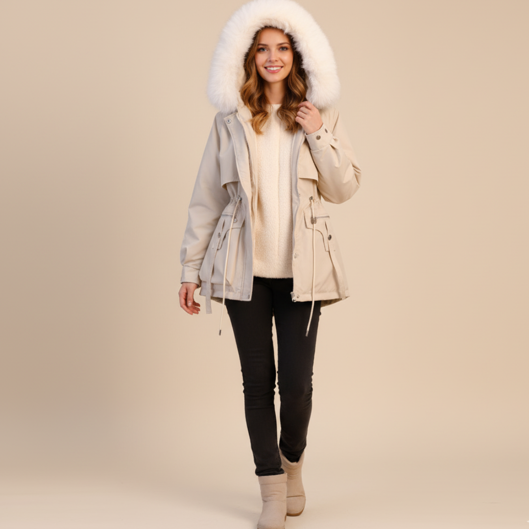 Women's Winter Parka with Hood