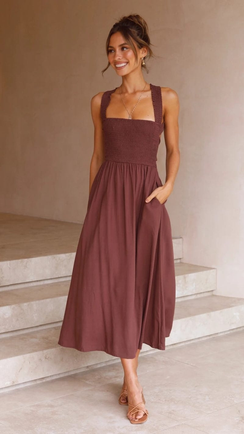 Elegant Maxi Dress for Stylish Summer Evenings