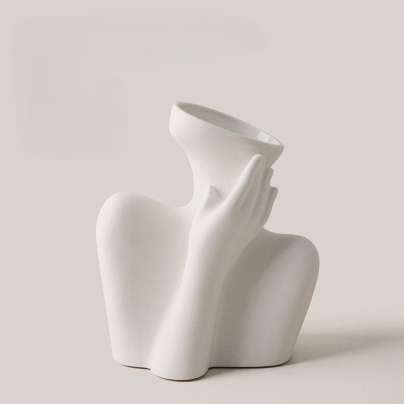 Keramik Wabi-Sabi Vase Wohnkultur