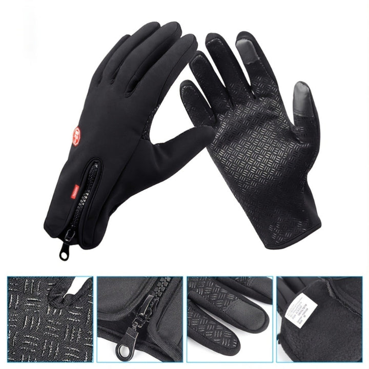 Wind and waterproof touchscreen gloves for men