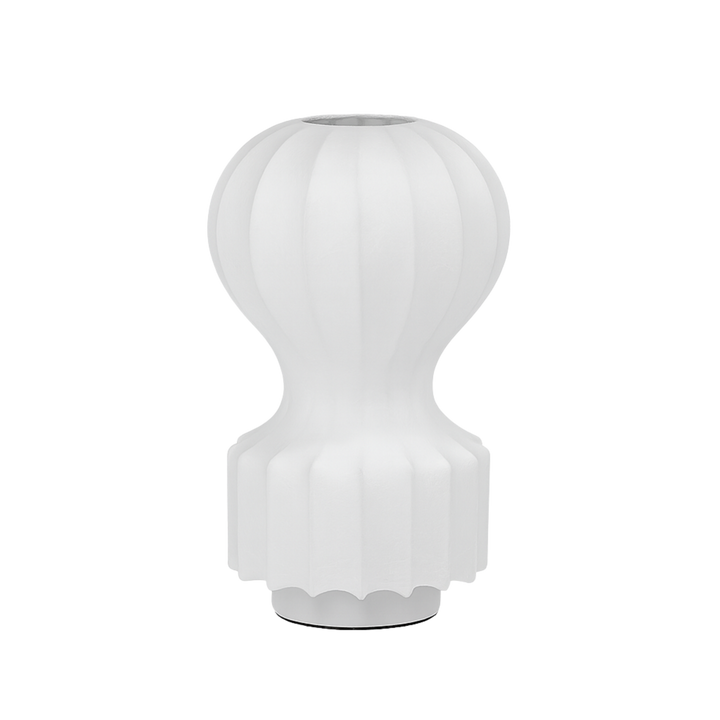 Hot air balloon table lamp with organic shape 