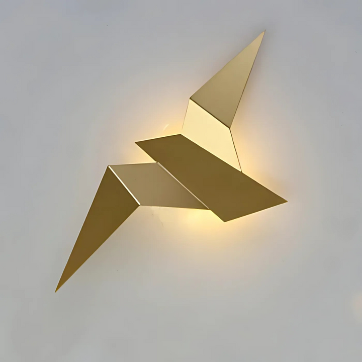 Origami Wandleuchte mit einzigartigem Design für Innenräume