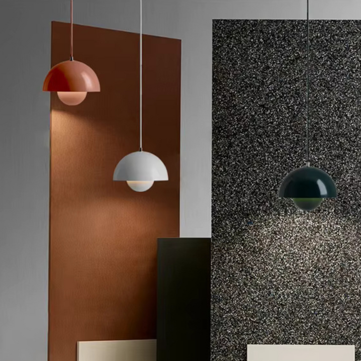 Pendelleuchte mit dimmbarer Lichtkuppel