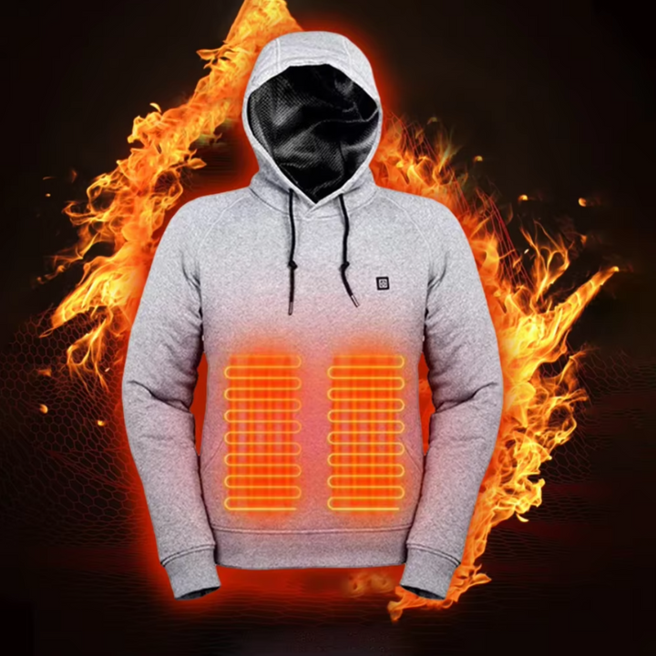 Unisex Beheizter Winterpullover Mit Modernem Design