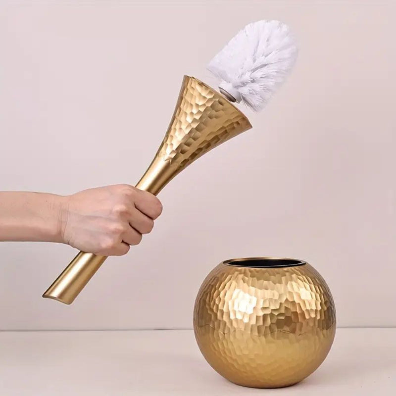 Toilet brush with holder – Elegant design for bathroom &amp; guest toilet