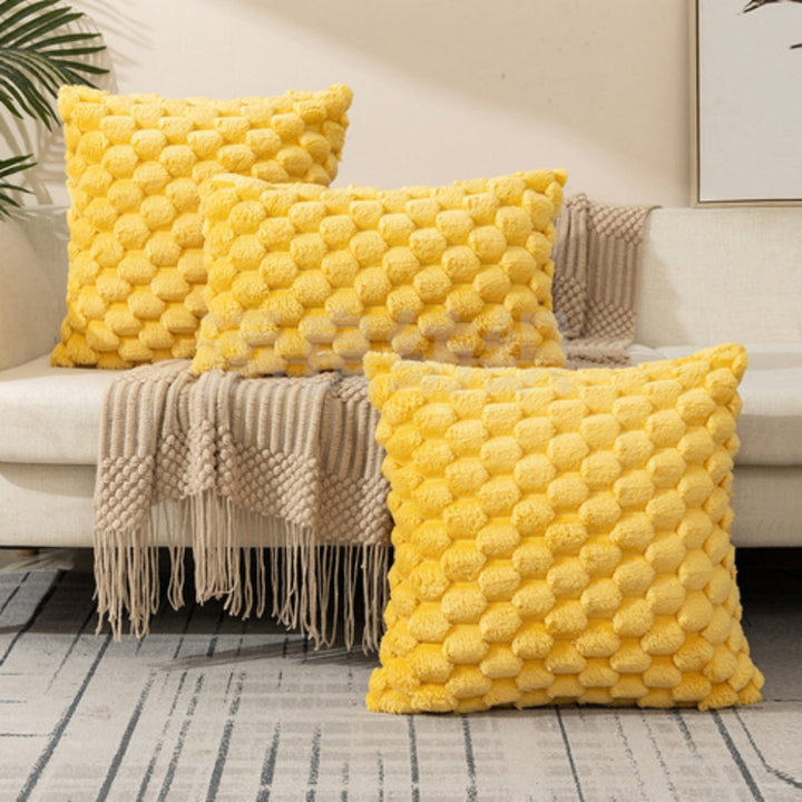 3D textured cushion cover – Decorative cover