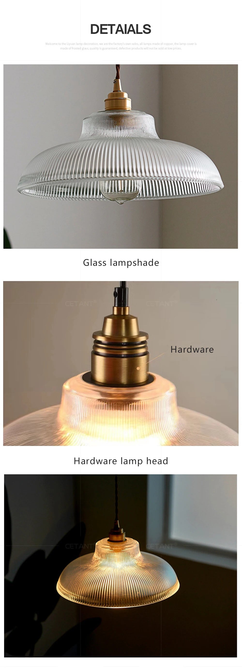 Pendelleuchte Glas Globe Warmweiß