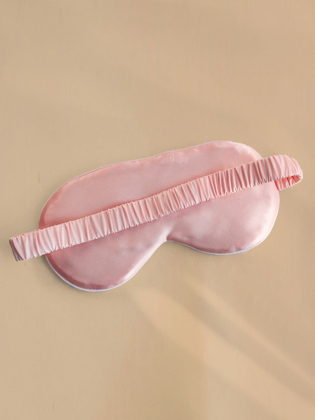 Simple sleep mask for women – eye mask with piping and elastic band