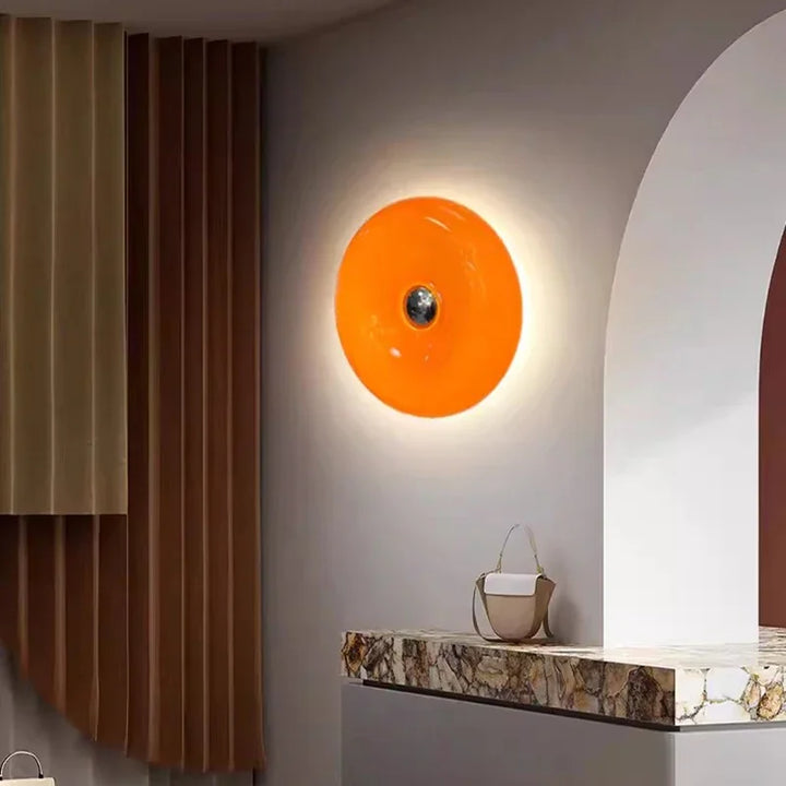 Nara LED Lampe im Bauhaus-Stil mit Donut-Design