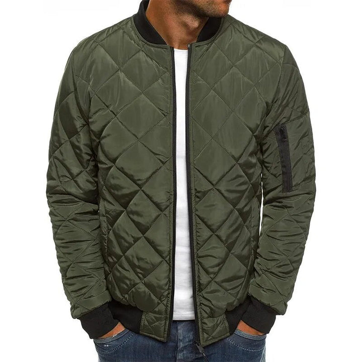 Women's Bomber Jacket with Zipper in a Casual Design 