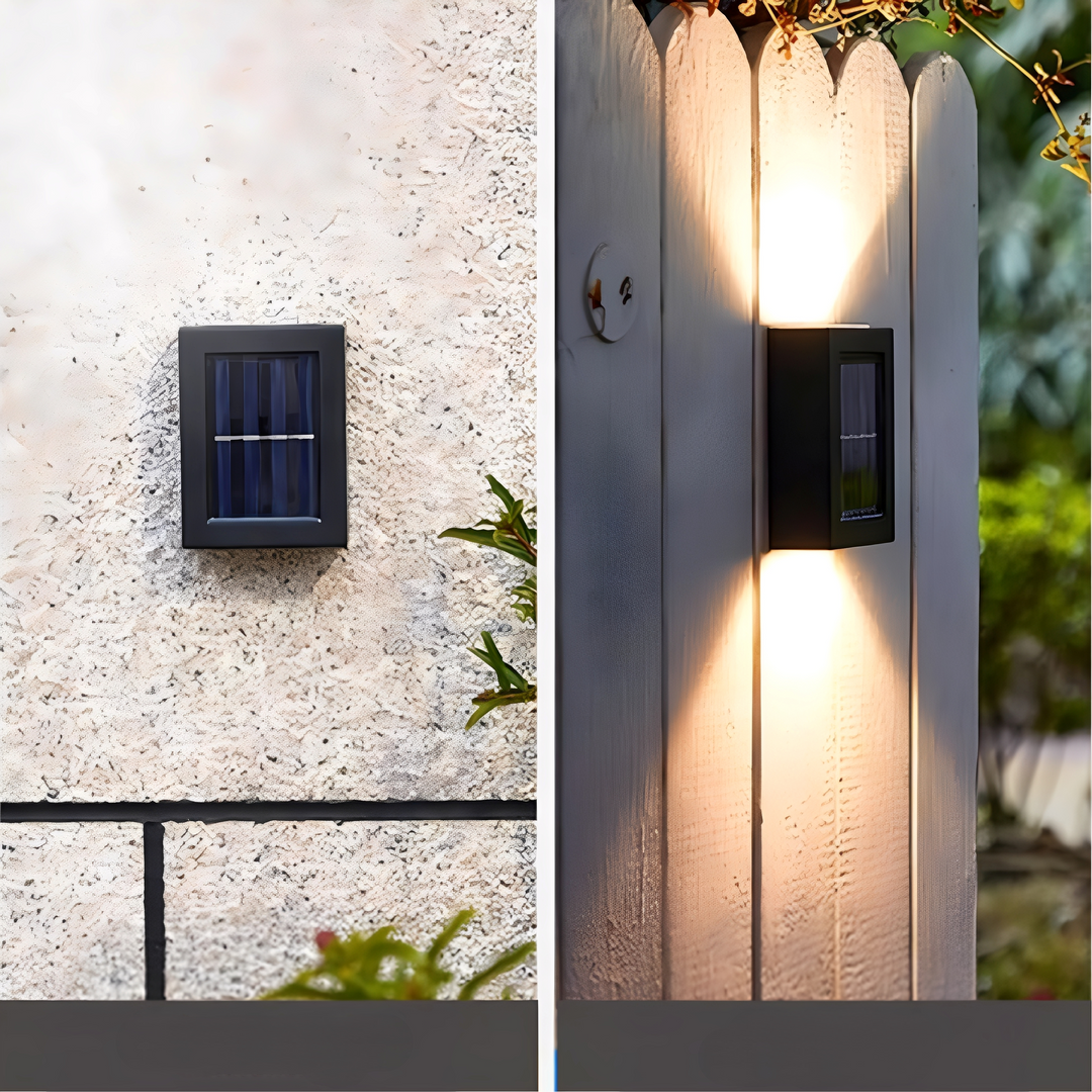 Solar Gartenleuchte mit LED-Beleuchtung für Terrasse oder Balkon
