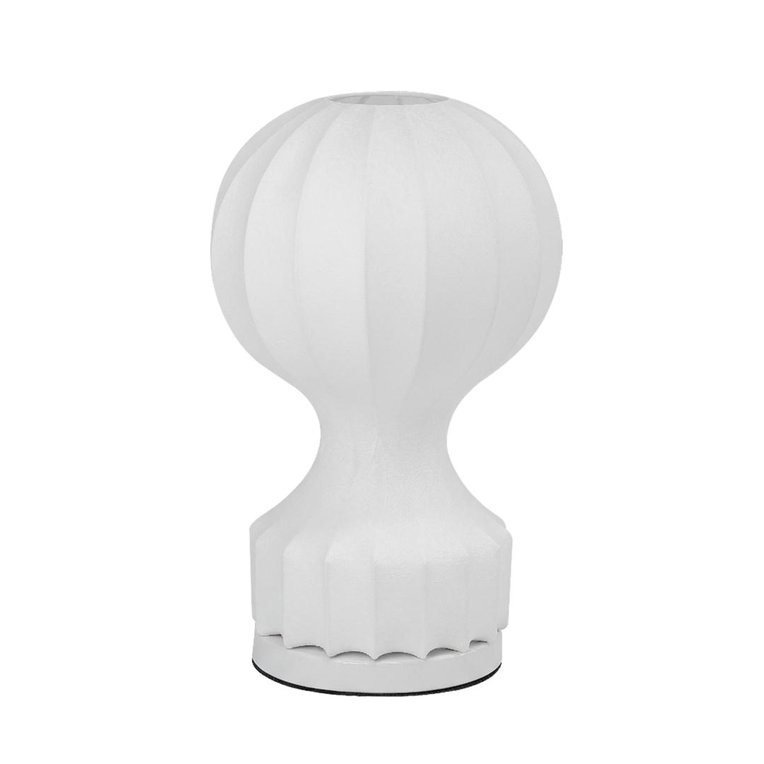 Hot air balloon table lamp with organic shape 