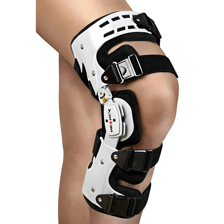 Knee brace with adjustable relief function for everyday life and leisure