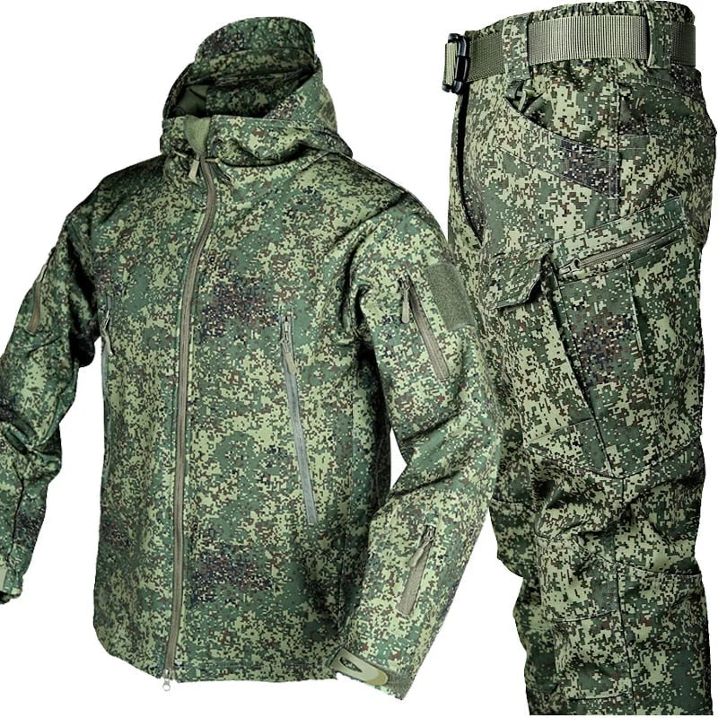 Tactical Softshell Winter Suit for Men