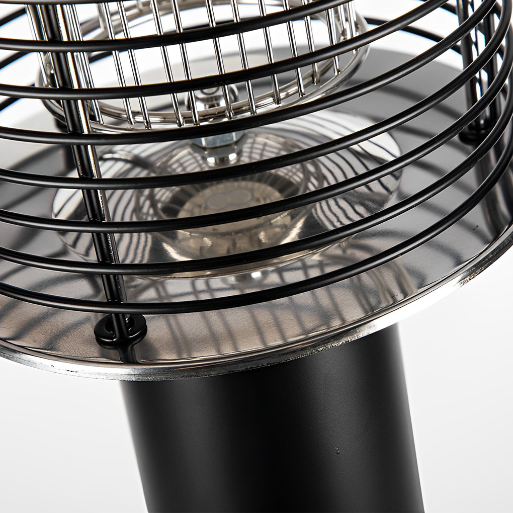 Waterproof rechargeable solar lamp with insect repellent for garden and patio