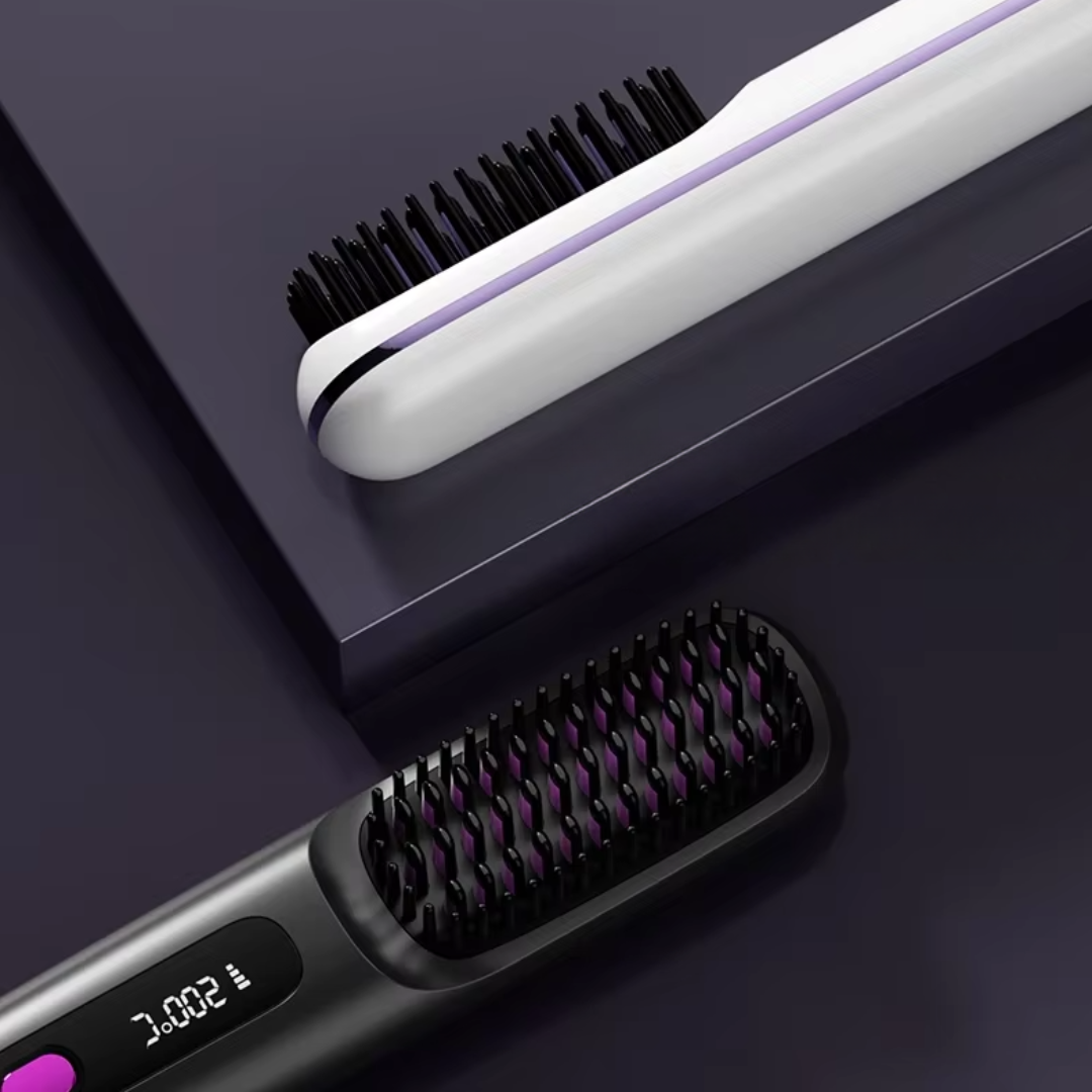 Cordless hair straightener for flexible hair styling 