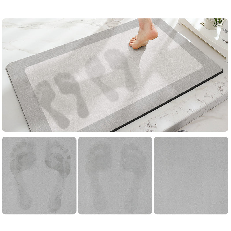 Minimalist Non-Slip Bathroom Mat – Super Absorbent &amp; Quick Drying