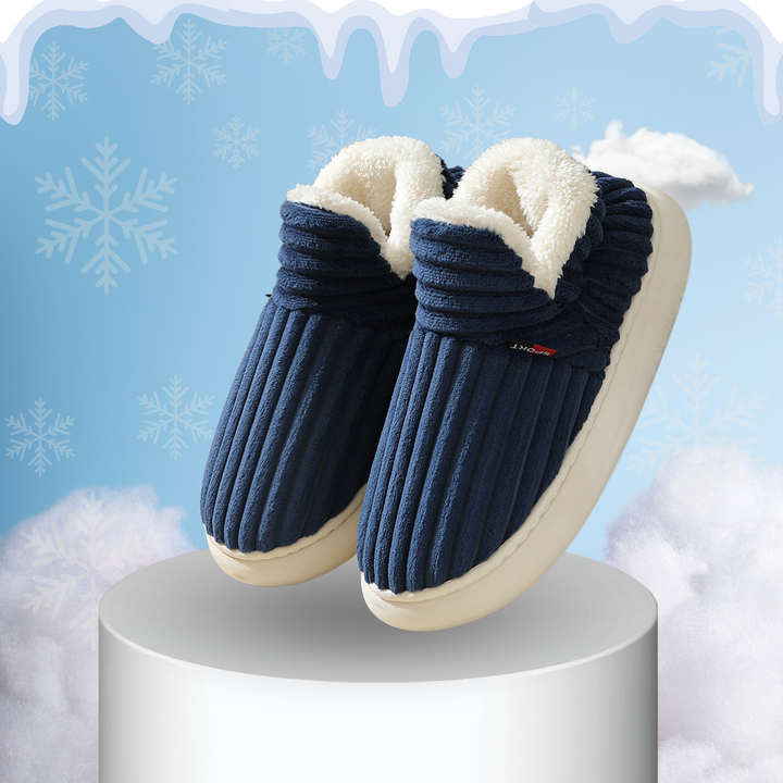 Women's Winter Slippers with Plush Lining 