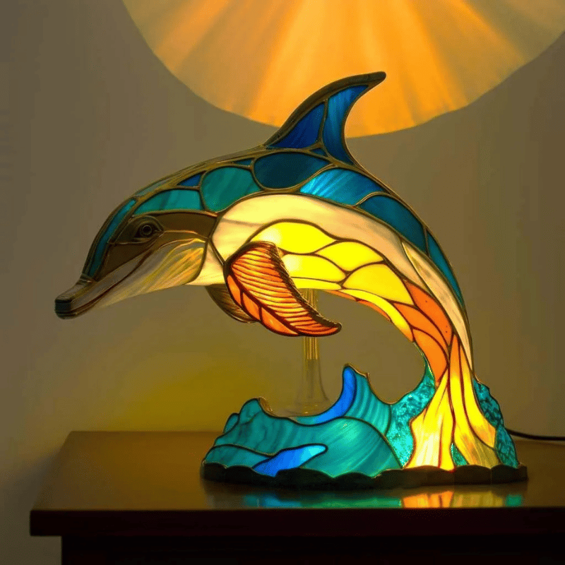 Handmade artistic table lamp