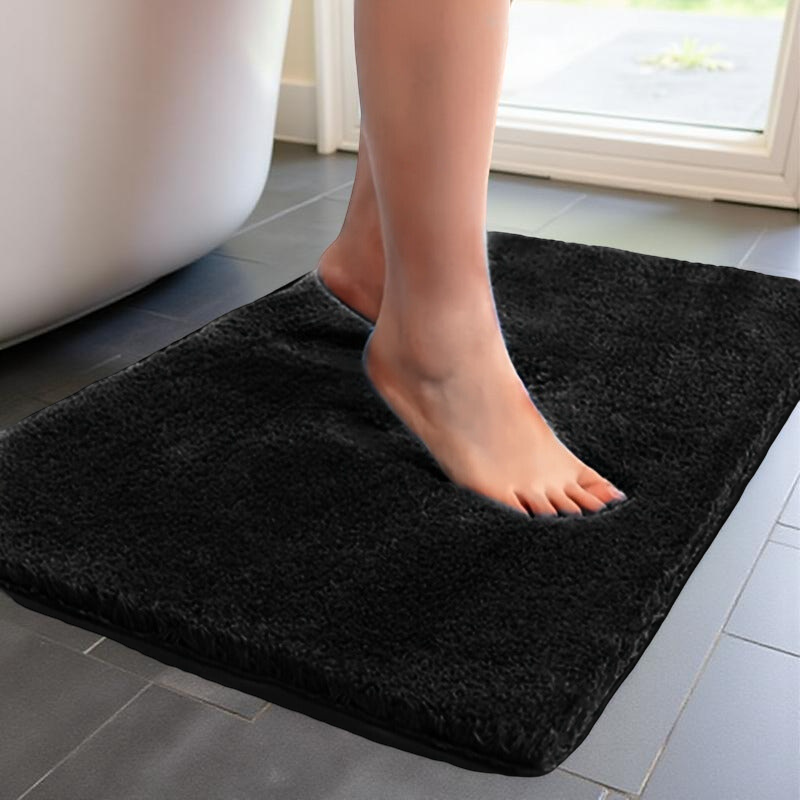 Bath mat – highly absorbent and non-slip for a dry bathroom